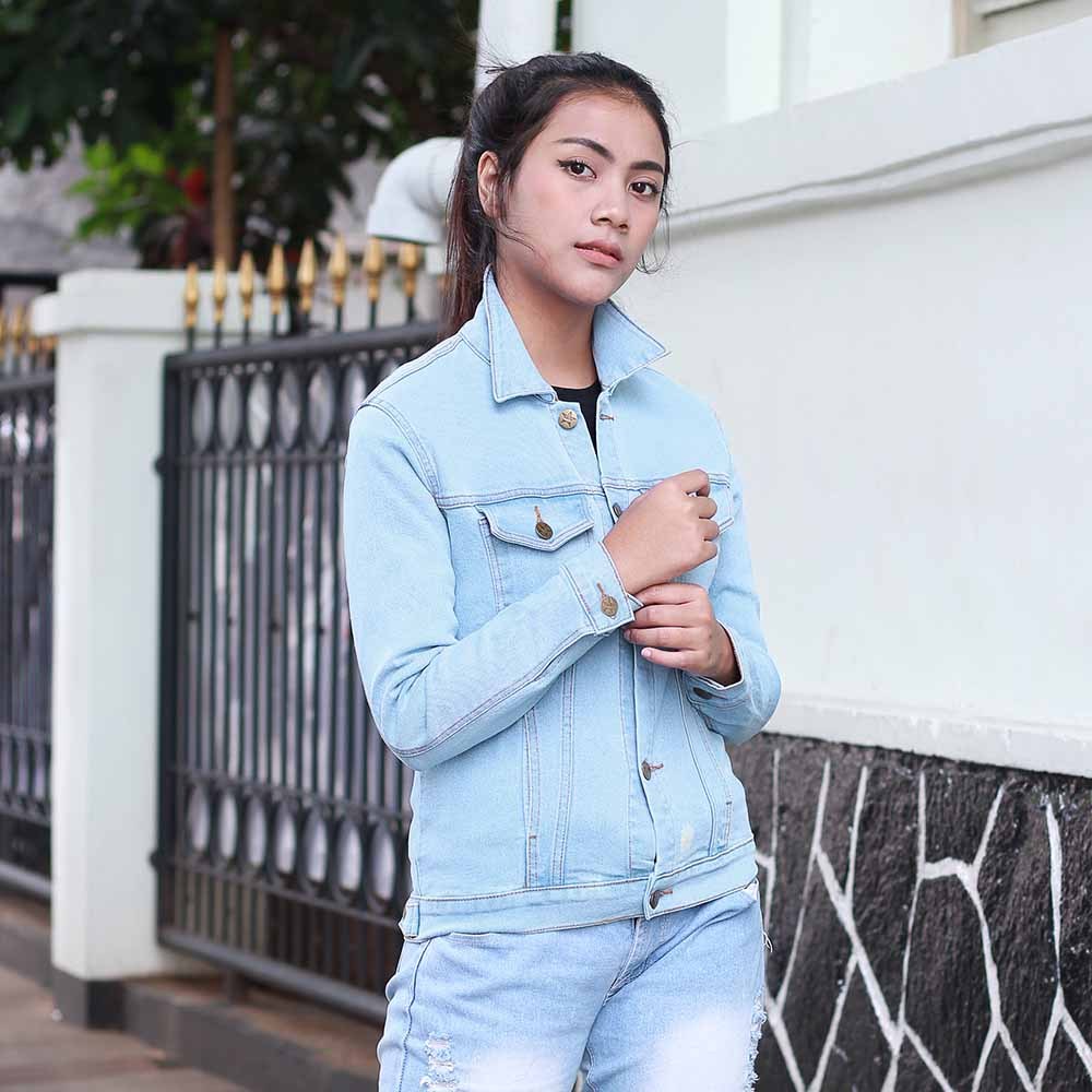 Selloutt.inc - Jacket Denim Jeans Wanita Inficlo | Get Branded Today 