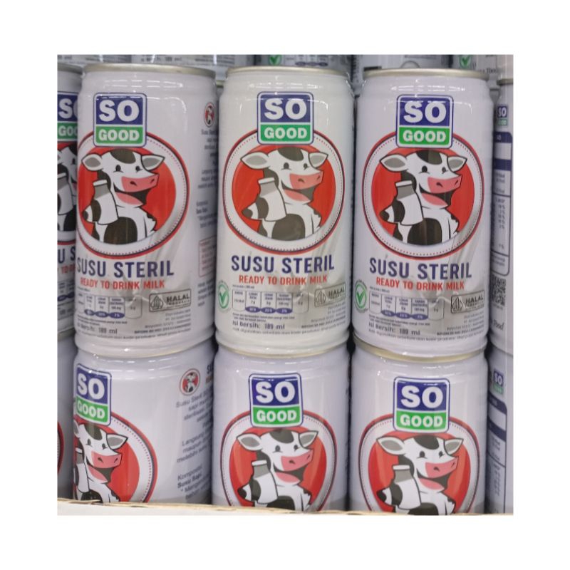 

SO GOOD SUSU STERIL 189ML ISI 5 PCS