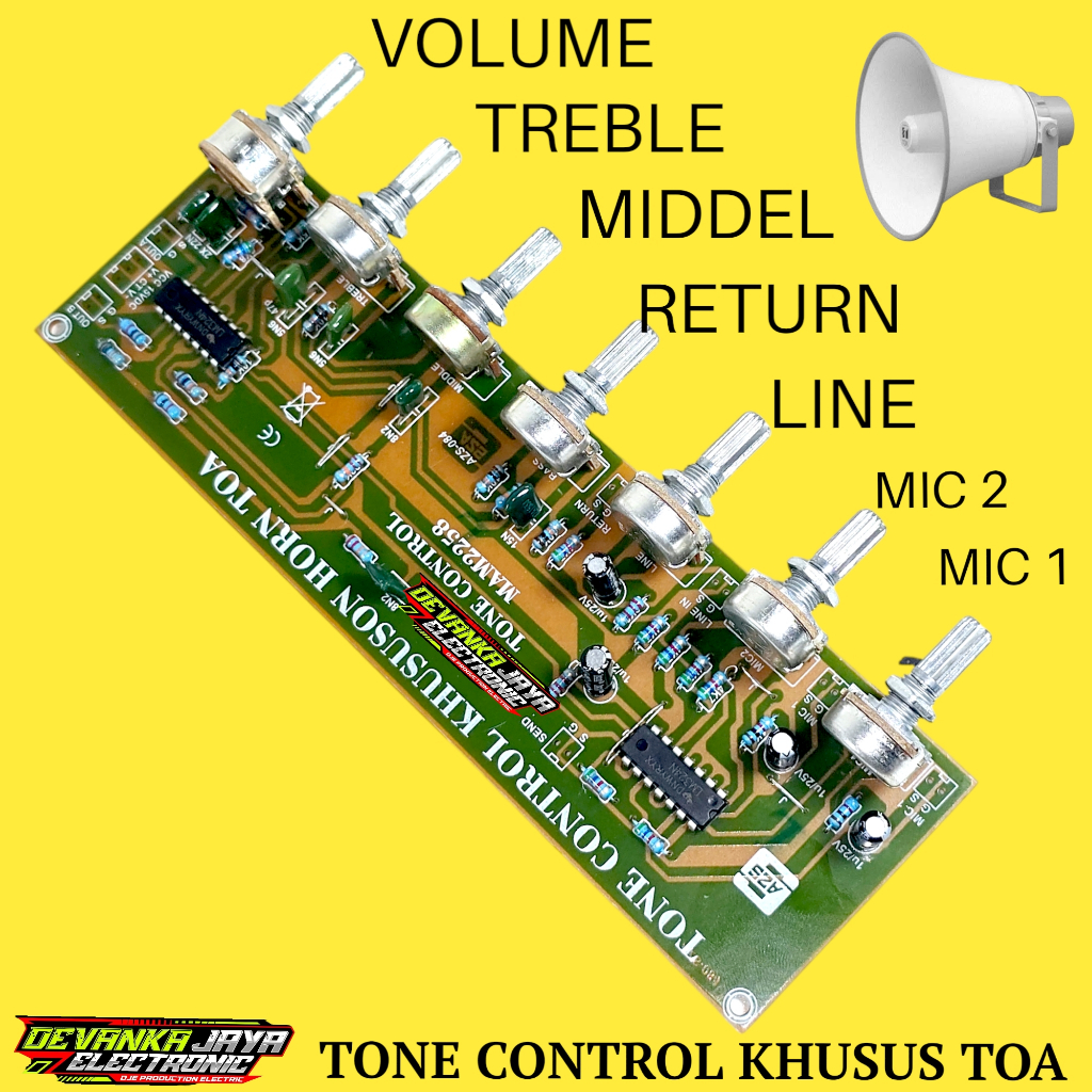 Tone Control Toa Atau Corong Masjid