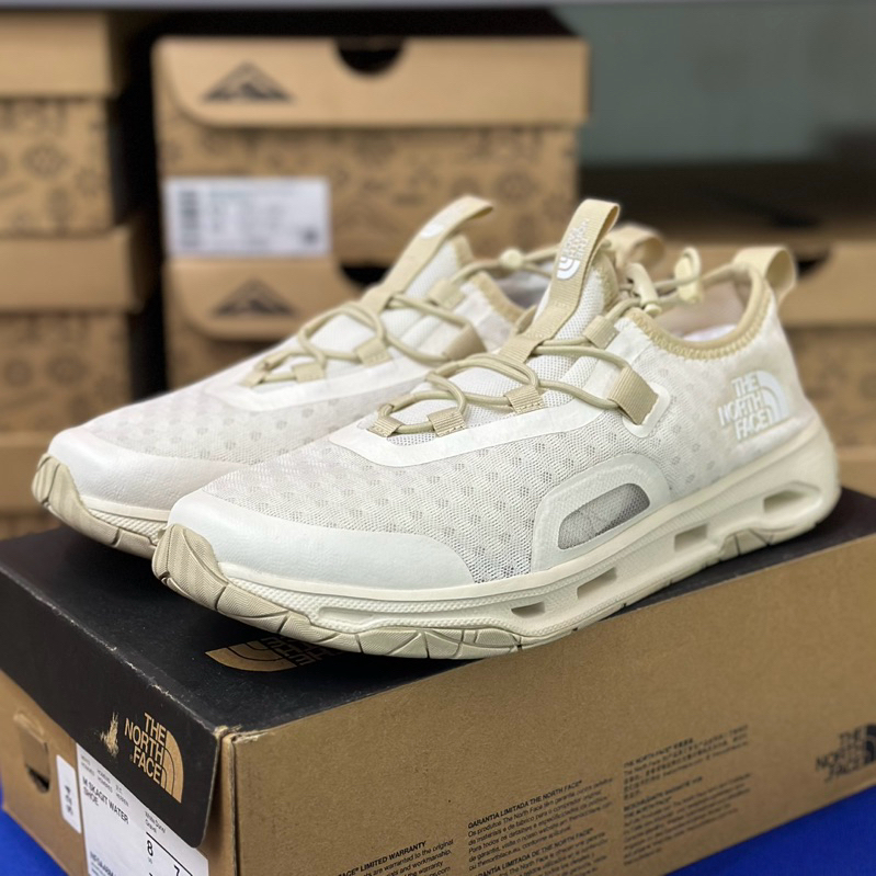 ORIGINAL The North Face Skagit Water Shoe - White Dune | NF0A48MATOB | Sepatu Air TNF Putih Cream Co