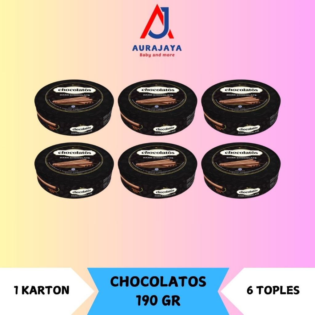 

PROMO 1 KARTON GERY WAFER ROLL CHOCOLATOS 190GR ISI 6 KALENG