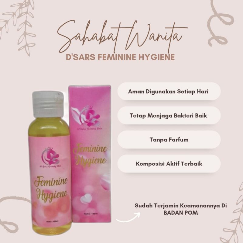 D'sars Feminine Hygiene (Cebok-Cebok)