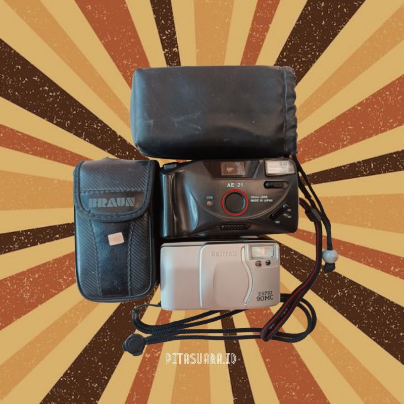 Kamera Digital lengkap dengan sarung Kamera analog kamera digital not sony