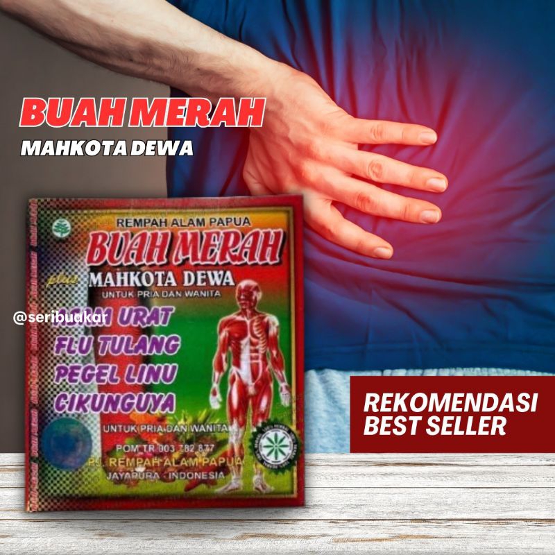 

Ramuan Tradisional Buah Merah Mahkota Dewa Isi 15 Sachet