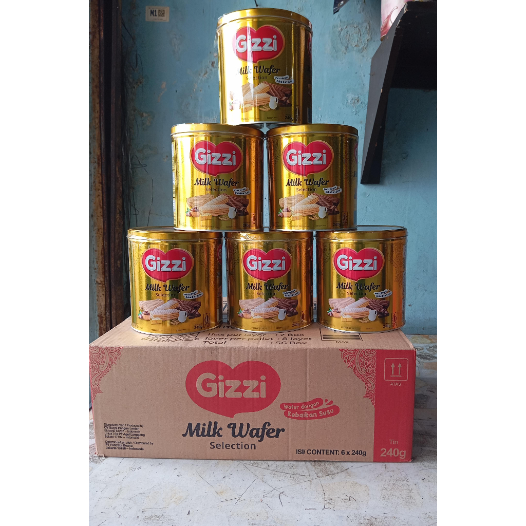 

[ DUSSAN ] Waffer Gizzi isi 6 Kaleng