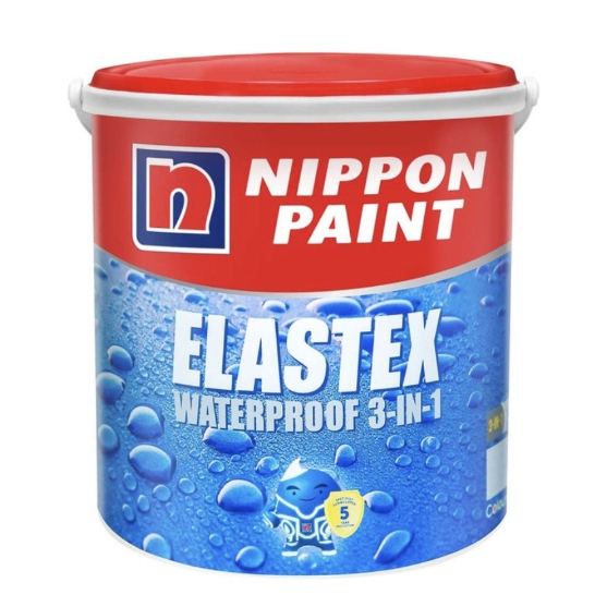 NIPPON ELASTEX Waterproof 3 in 1, Pelapis anti bocor Nippon paint
