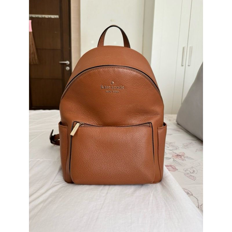 Kate Spade Leila Pebbled Leather Medium Dome Backpack