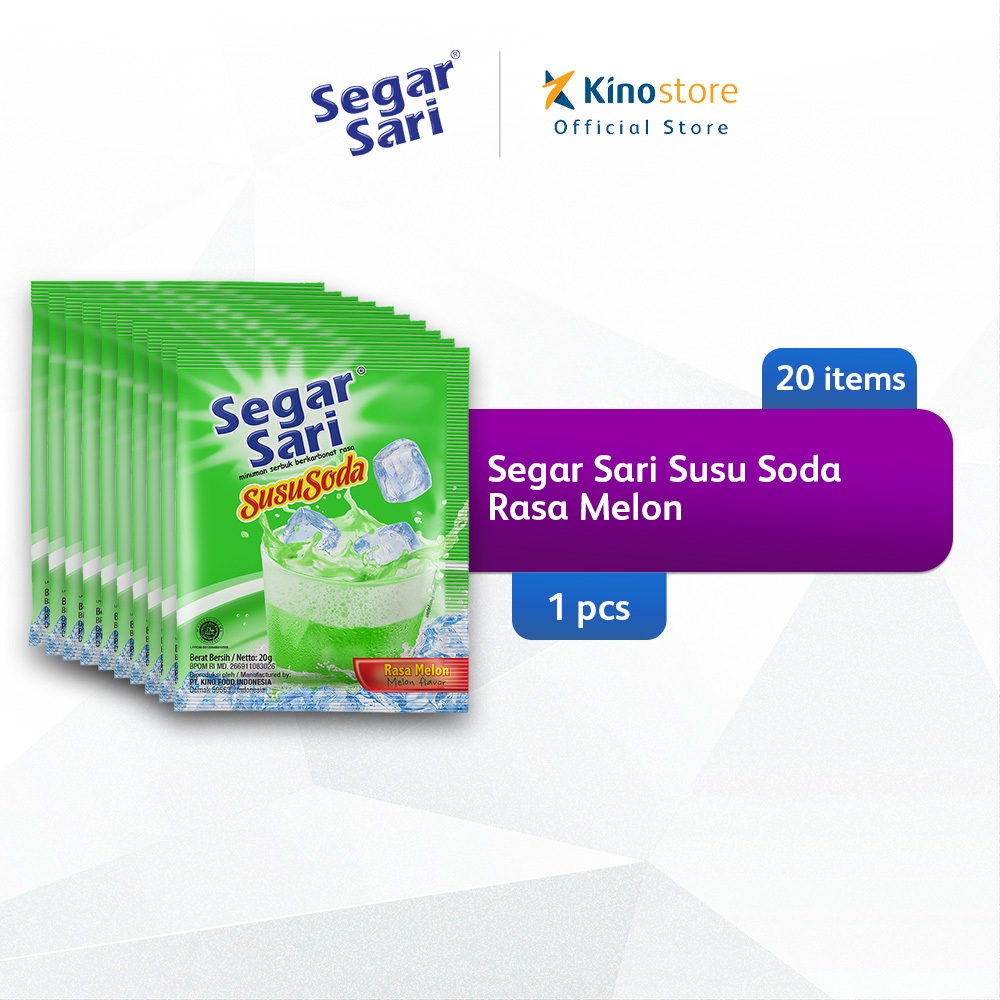 

Segar Sari Susu Soda Rasa Melon