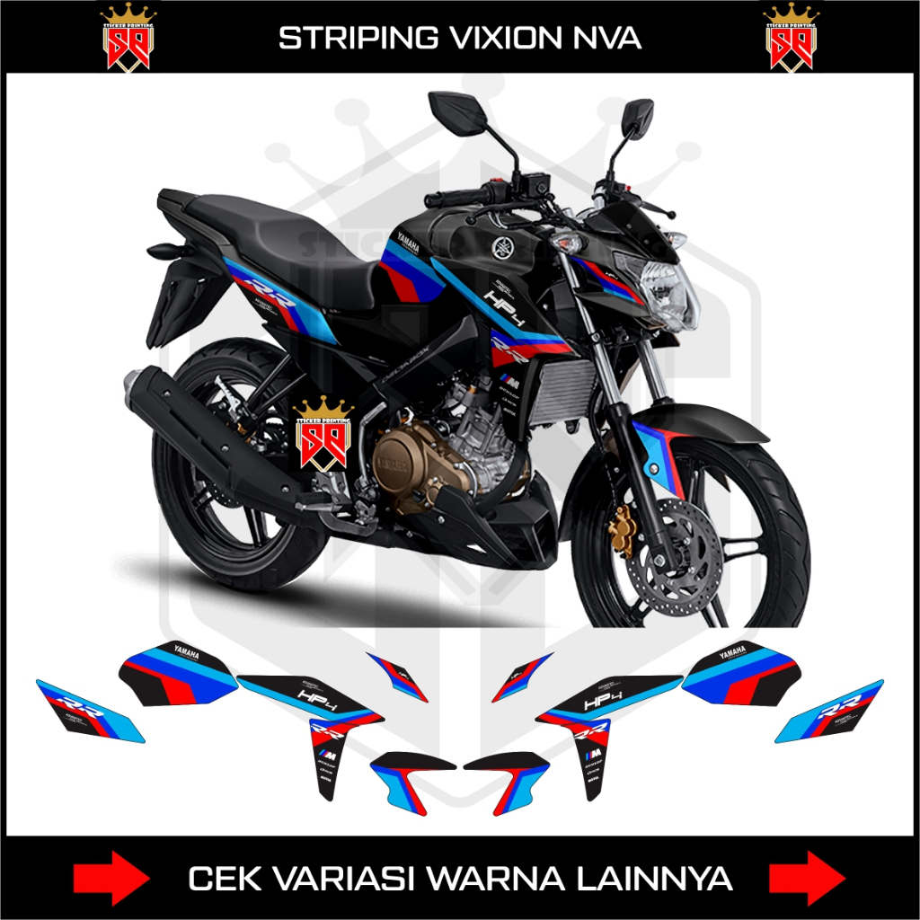 STRIPING VIXION NVA ADVANCE / DECAL STIKER YAMAHA VIXION NVA