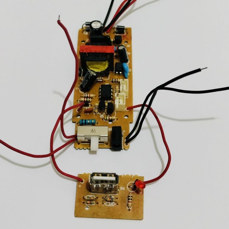 Mesin Lampu Emergency Fitting Plafon SH-813 USB