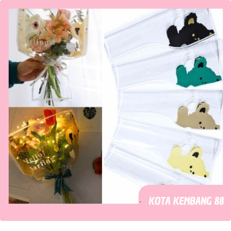 

Plastik Single Flower Plastik Bunga 1 Tangkai Wrapping Plastik Mini Buket Bunga Mawar Single Rose SF04