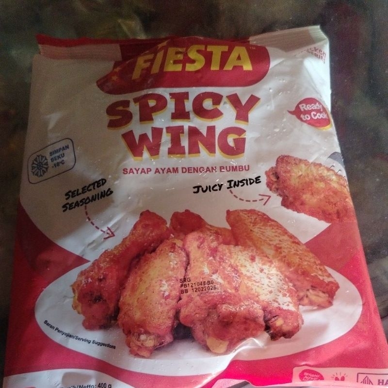 

Fiesta Spicy wing 400 gr