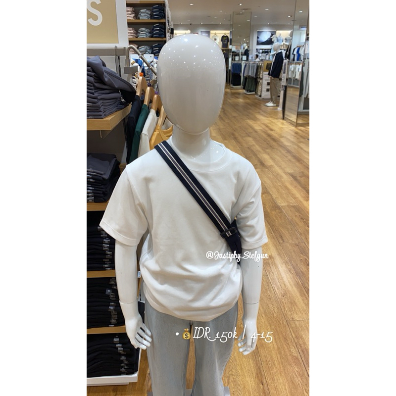 UNIQLO KIDS | kaos anak polos bahan alrism