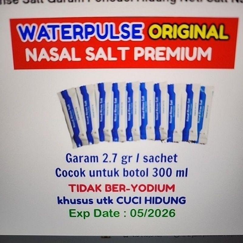 Nasal Sinus Rinse Salt Garam Pencuci Hidung Neti Salt Nasal Rinse Salt