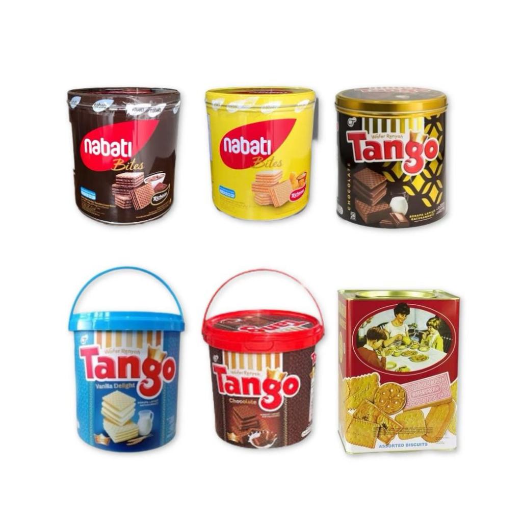 

(ECER) Nabati Kaleng - Tango Kaleng & Jar - Khong Guan - Biskuit Wafer - Virgo Shoop