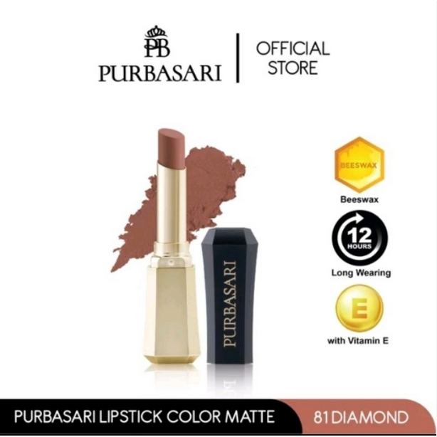PURBASARI-LIPSTICK COLOR MATTE HYDRA SERIES