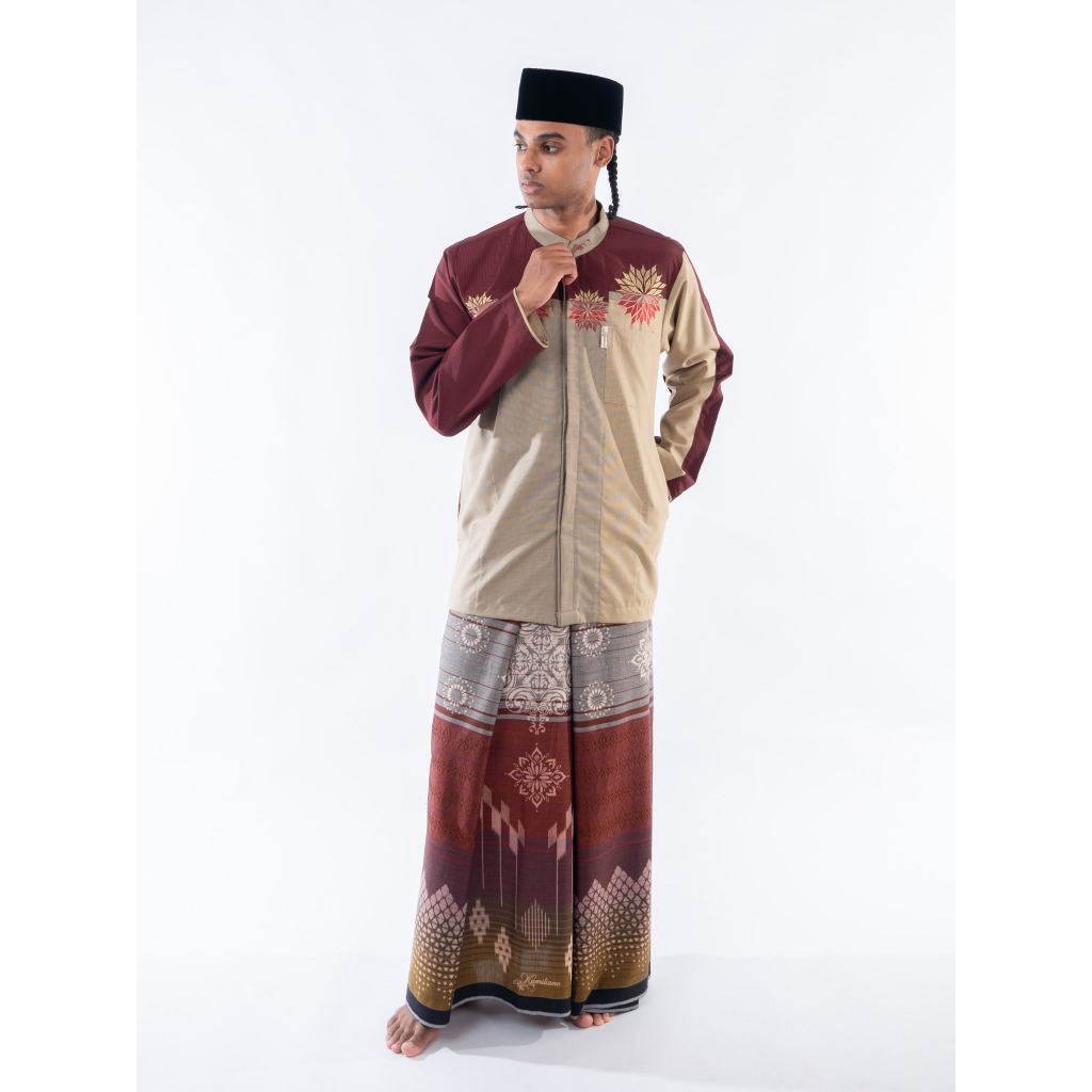 KAMILIANO SARUNG PRIA GOLD 133 - YELLOW