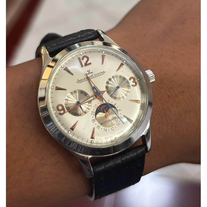 Jam Arloji Automatic Jaeger Le Coultre hidup lancar normal np
