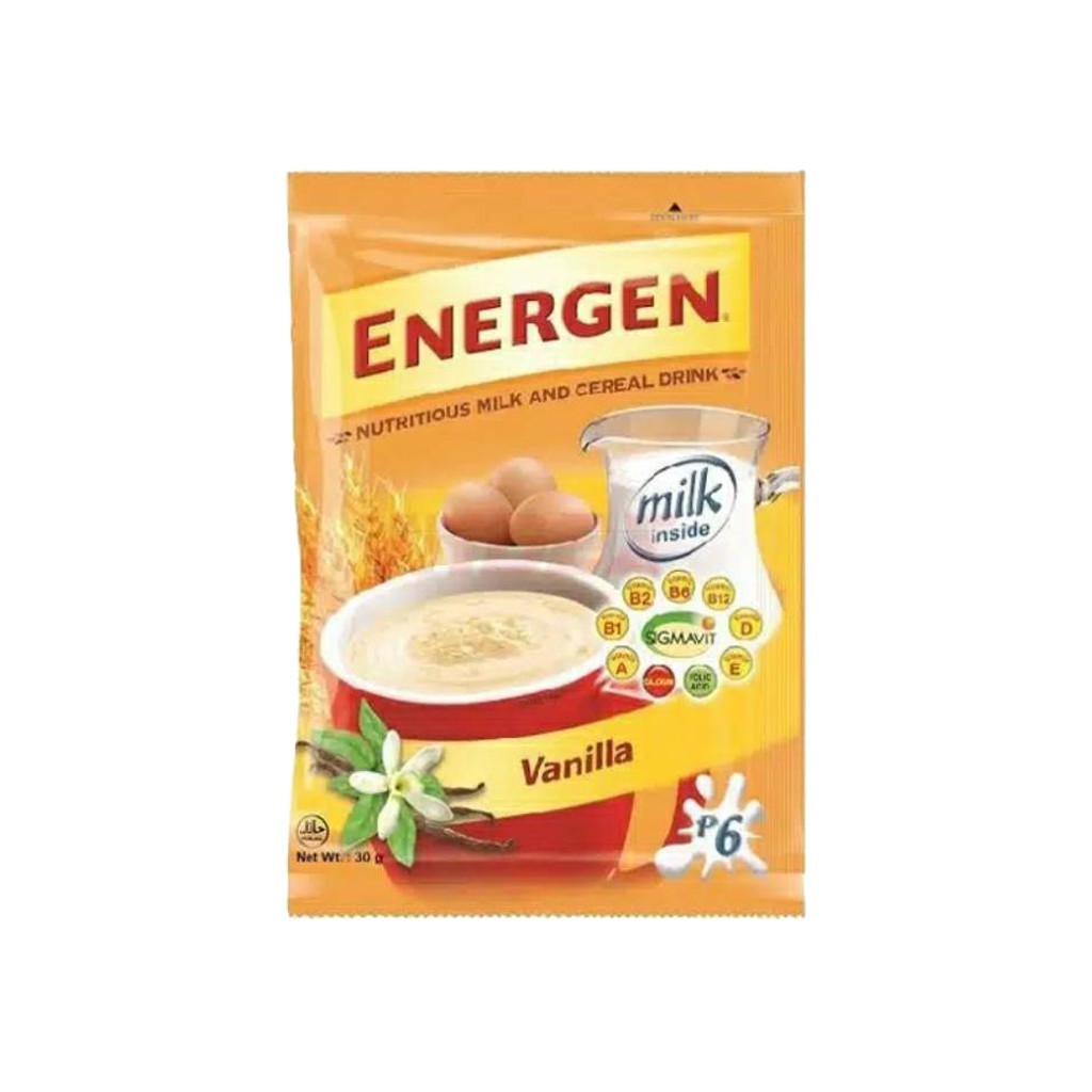 

Minuman Susu Dan Sereal Energen Vanilla Sachet 10X25gr Murah