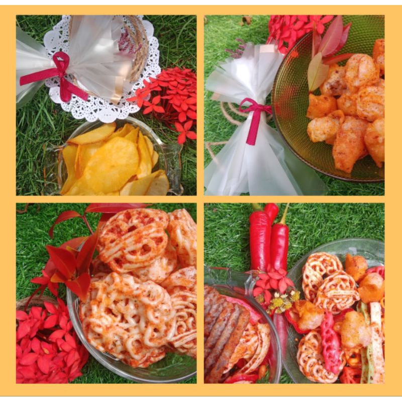 

Cemilan Kerupuk Kriuk Pedas