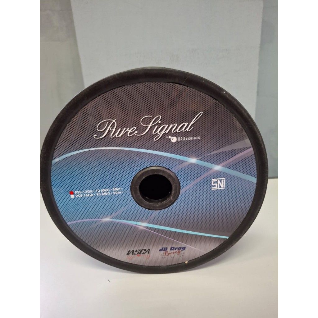 PURE SIGNAL PSS KABEL SPEAKER 12 AWG COPPER CU OFC 1 ROLL 30 METER