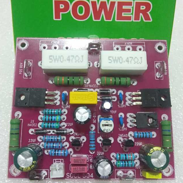 Kit Driver Power SUPER OCL 504 SOCL-504 Untuk Amplifier
