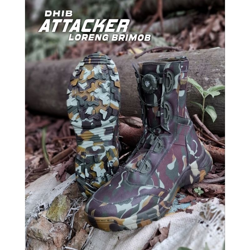 SEPATU PDL LORENG BRIMOB | SEPATU PDL DHIP