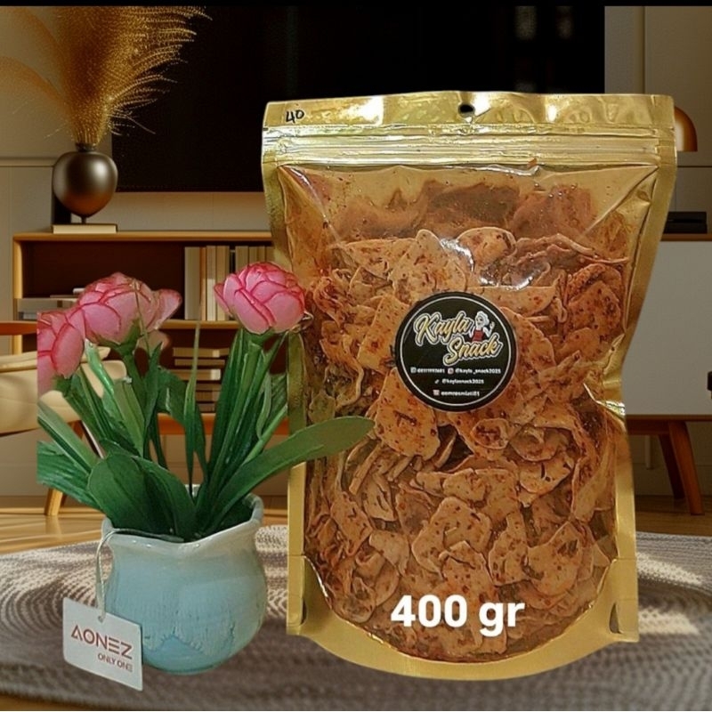 

Basreng Kriuk Pedas Manis dan Original 400gr