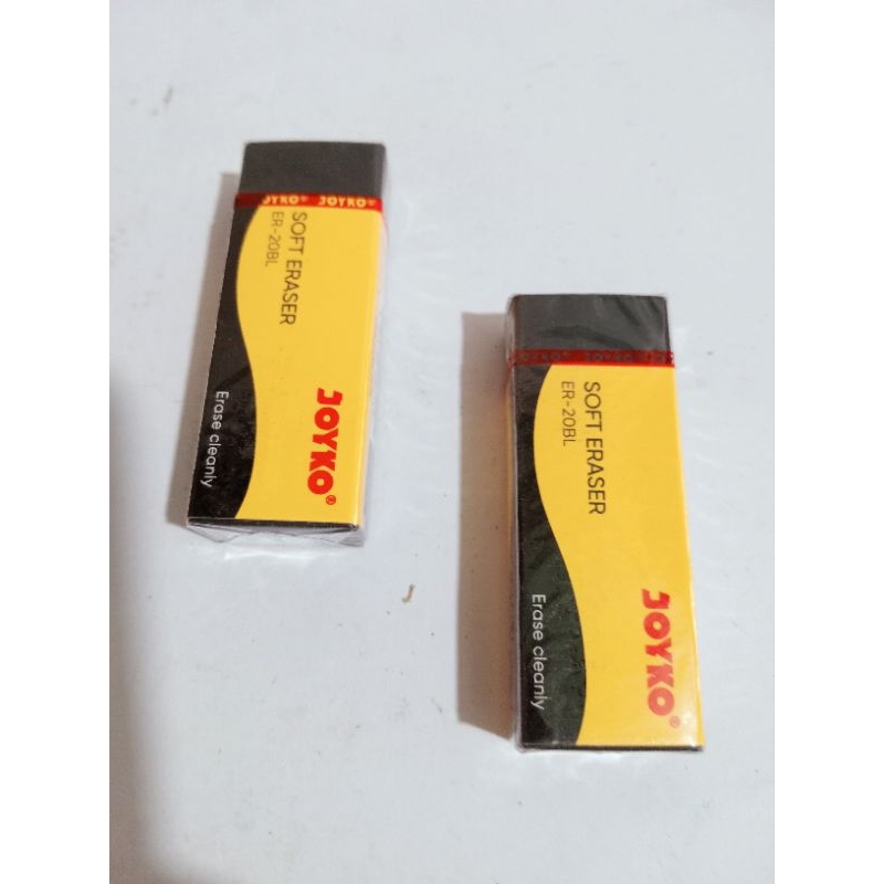 

Eraser Penghapus Pensil Joyco Ukuran Besar Hitam Putih