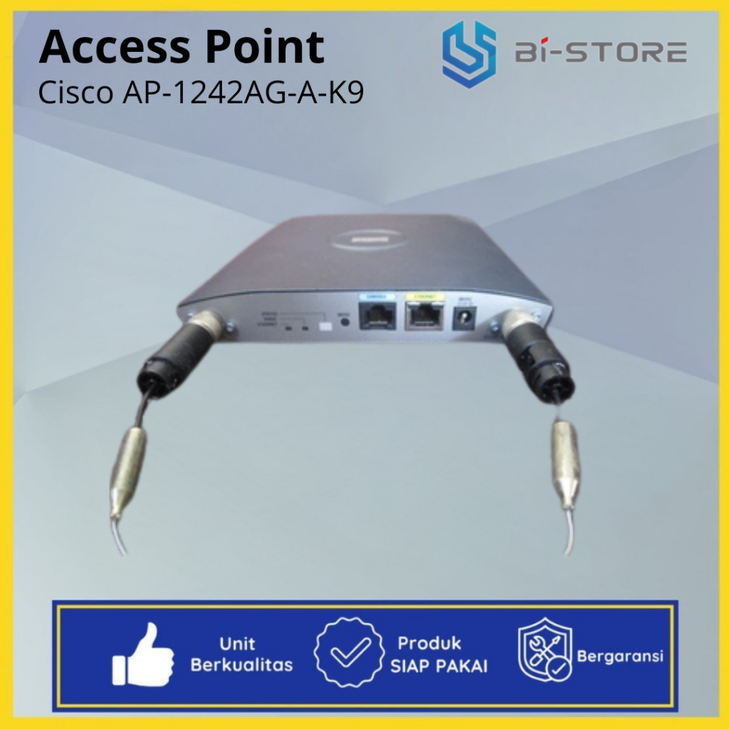 Access Point Cisco AP-1242AG-A-K9 Bisa Standalone Konfig Melalui Web