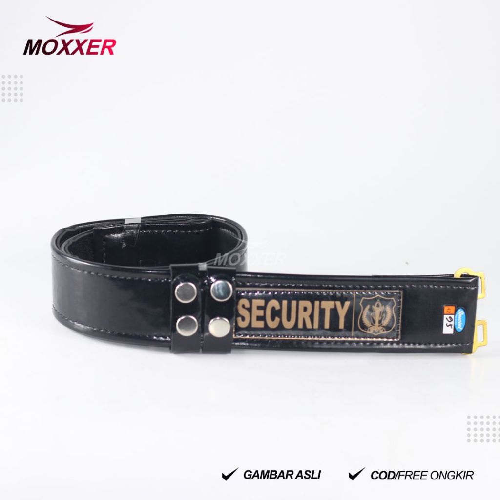 SABUK SAJA Kopel Satpam Security Dishub Balantas Banser, Atribut Ikat Pinggang Satpam Security / Per
