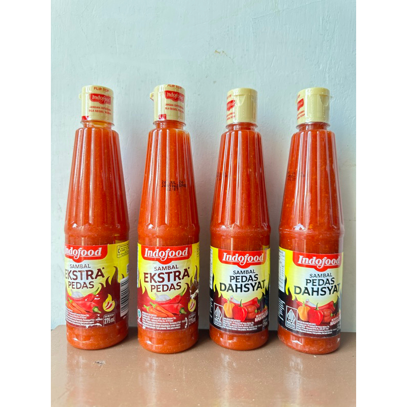 

INDOFOOD Sambal Pedas Dahsyat / Extra Pedas 275ml