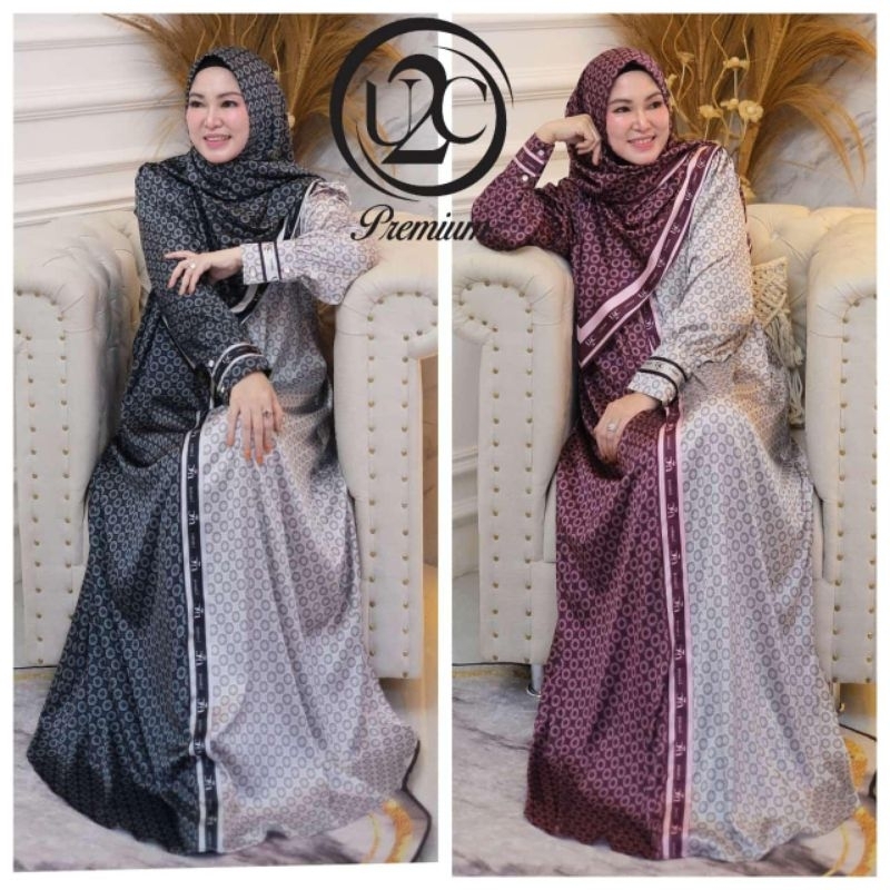 SYARI SULTAN PREMIUM BY BUTIK U2C GAMIS PREMIUM MEWAH EDISI LEBARAN
