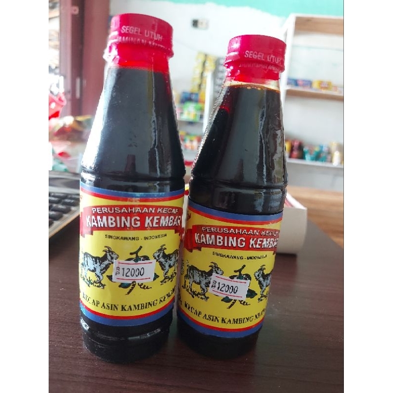 

Kecap Asin Kambing Kembar 320ml