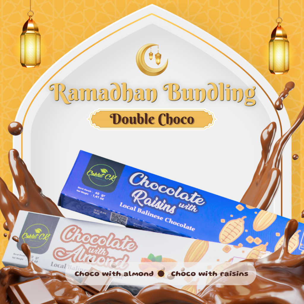 

CoklatCK - Bundle Chocolate with Raisins Kismis Cokelat with Almond dengan Kacang Almond Gurih
