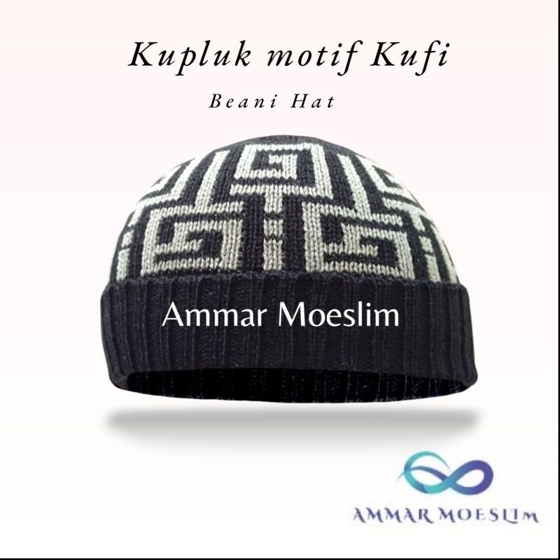 peci / kupluk / beani hat motif kufi vol2