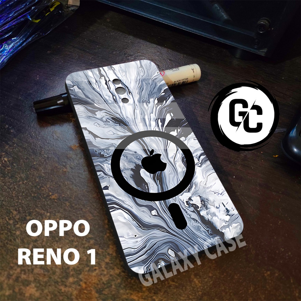 case Hp OPPO RENO 1/GC1/Motif CEWEK/softcase glossy OPPO RENO 1/Casing OPPO RENO 1/Case glitter