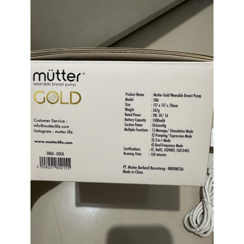 preloved MUTTER GOLD