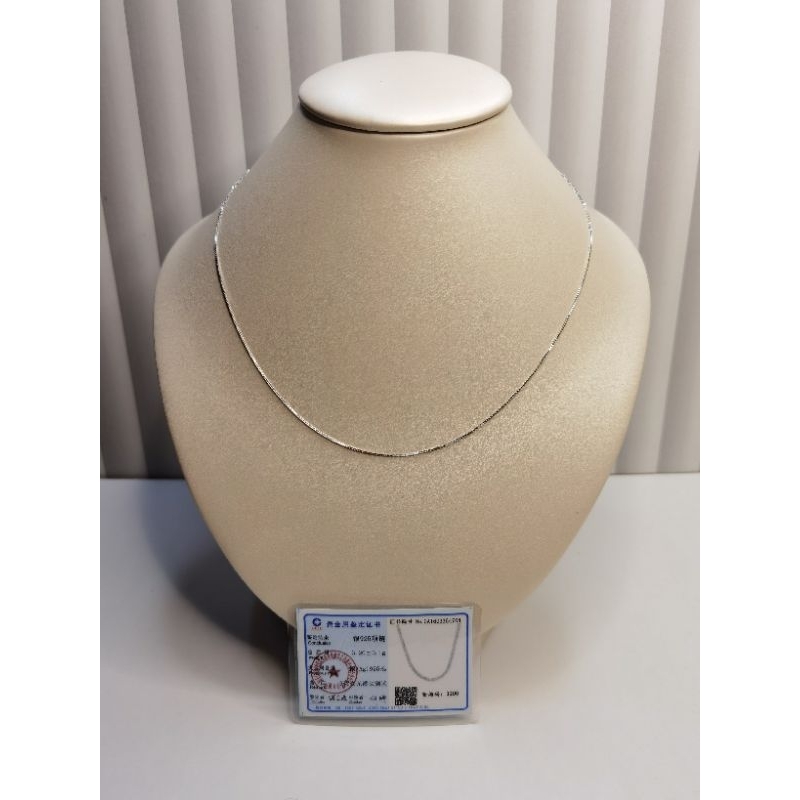Kalung model italy perak asli S925 berat 3.20gr