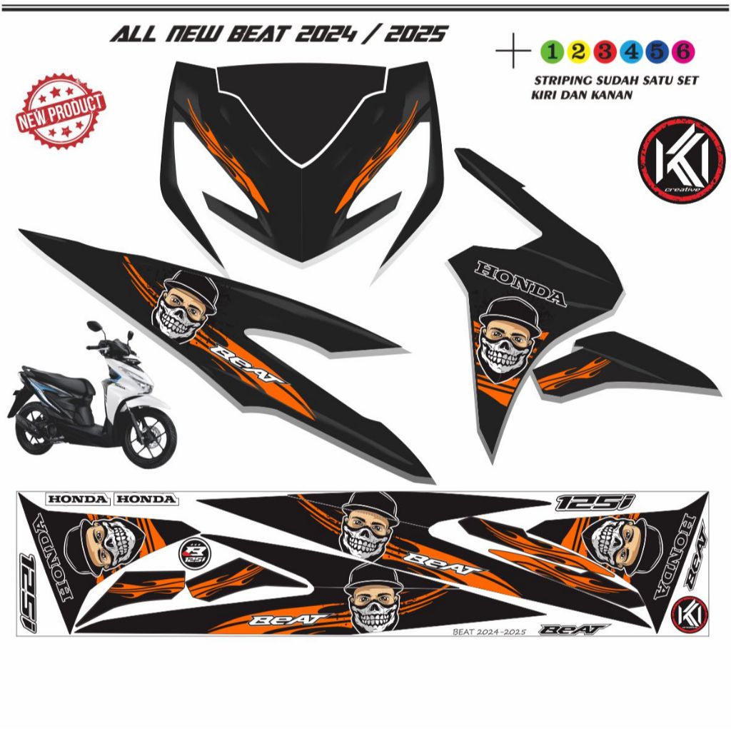 

READY STOCK Produksi dicetak dengan RESOLUSI TINGGI Bahan Berkualitas +Laminasi Kilap-(ANTI PUDAR,ANTI BENSIN,ANTI LUNTUR) CARA ORDER : 1.Pilih warna sesuai yg di inginkan 2.Selesaikan Transaksi 3.Packing kami menggunakan Paper tube 4. PILIH GAMBAR YG DI