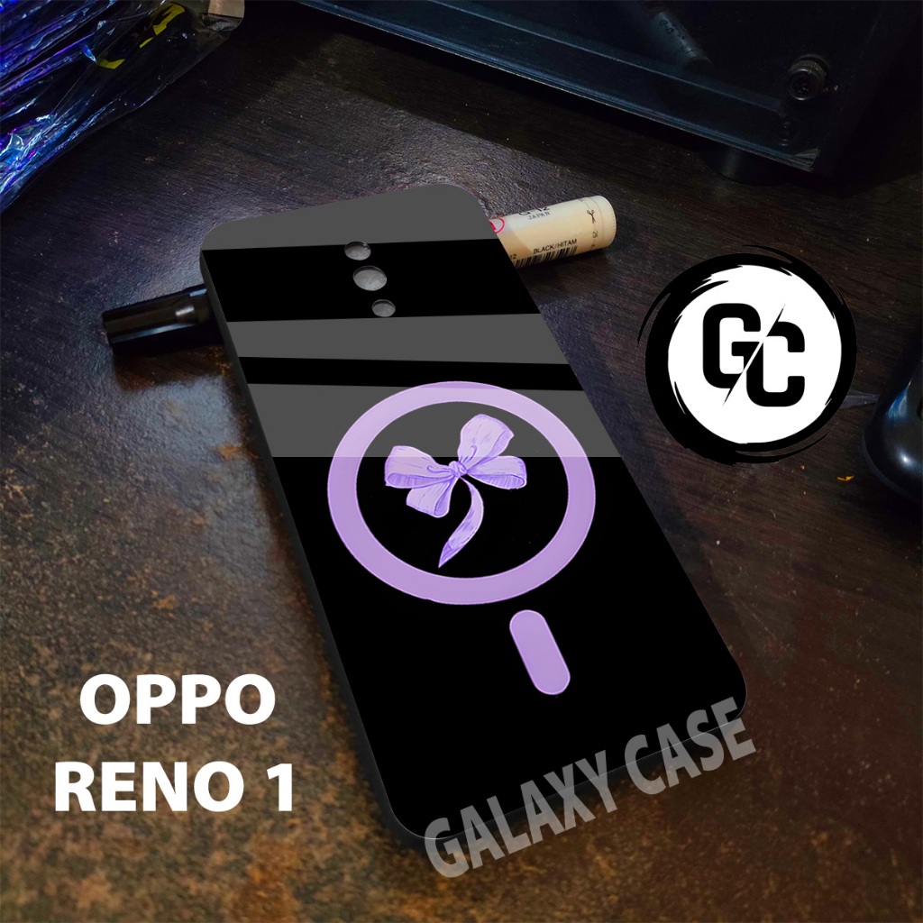 case Hp OPPO RENO 1/GC2/Motif CEWEK/softcase glossy OPPO RENO 1/Casing OPPO RENO 1/Case glitter