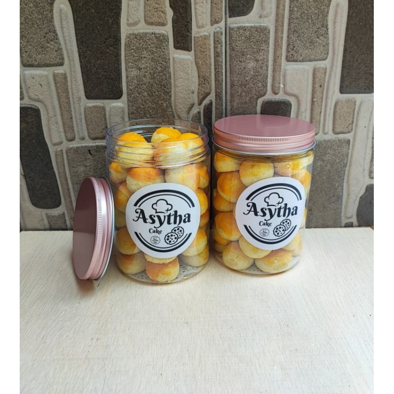 

Nastar Premium Lumer Home made by Asytha Cake 500gram Kemasan Toples Tabung
