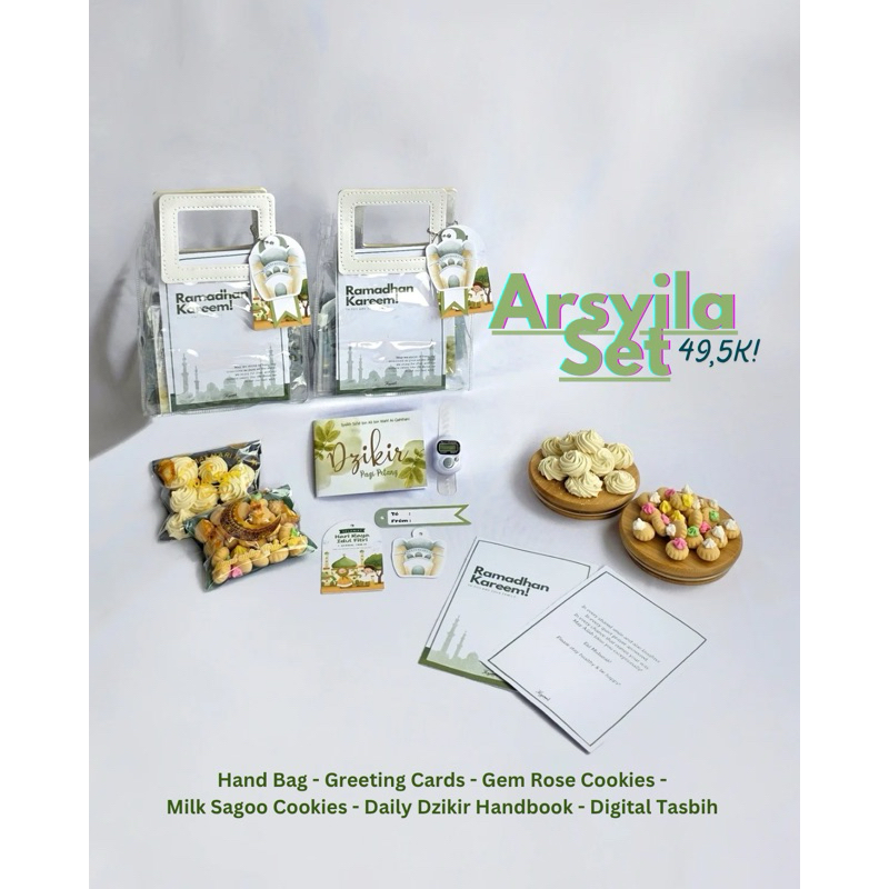 

READY STOCK - ARSYILA SET - Hampers Lebaran Idul Fitri Ramadhan Puasa 2025 1446H Murah Unik