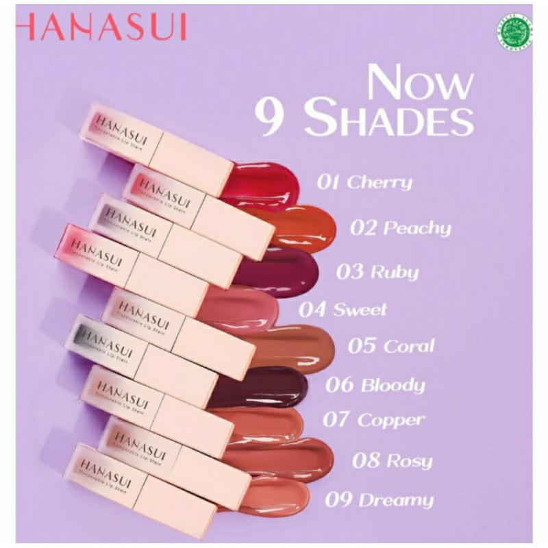 LIPTINT HANASUI Tintdorable Lip Stain | Hanasui Lip Stain | Hanasui Lip Tint