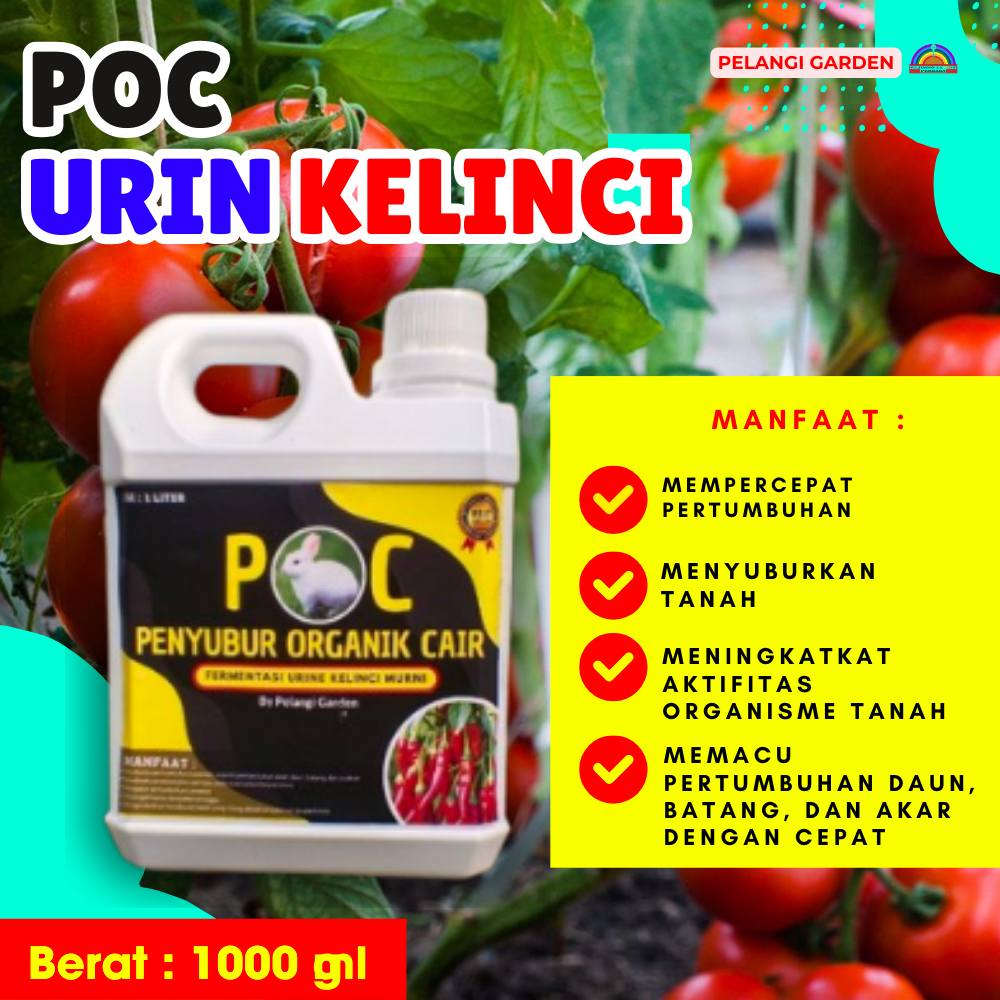Urin Kelinci Kandang, Urin Kelinci Kecil isi 1000ml
