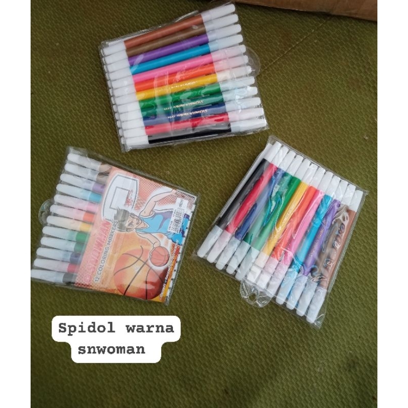 

Spidol warna snowman