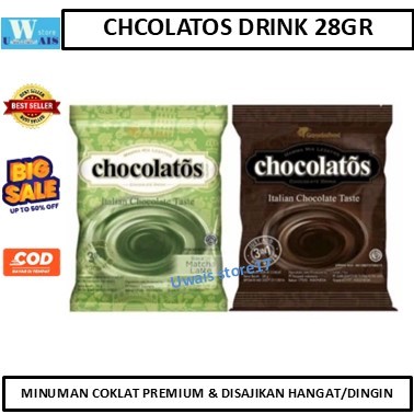 

Minuman Chocolatos Drink 3 in 1 Sachet Coklat Matcha 28 Gr