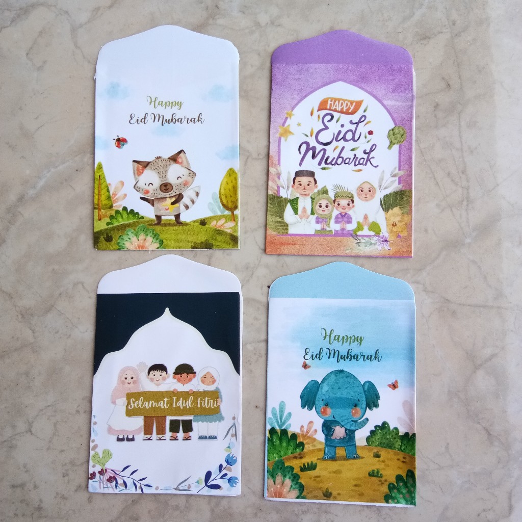 

eid muhibrah, amplop kecil, amplop murah, amplop lucu