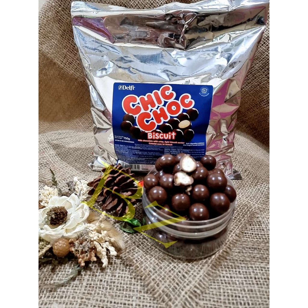 

Coklat Delfi Chicchoc Chic Choc Biscuits 750g Netto 750 SEASONAL GROSIR MURAH