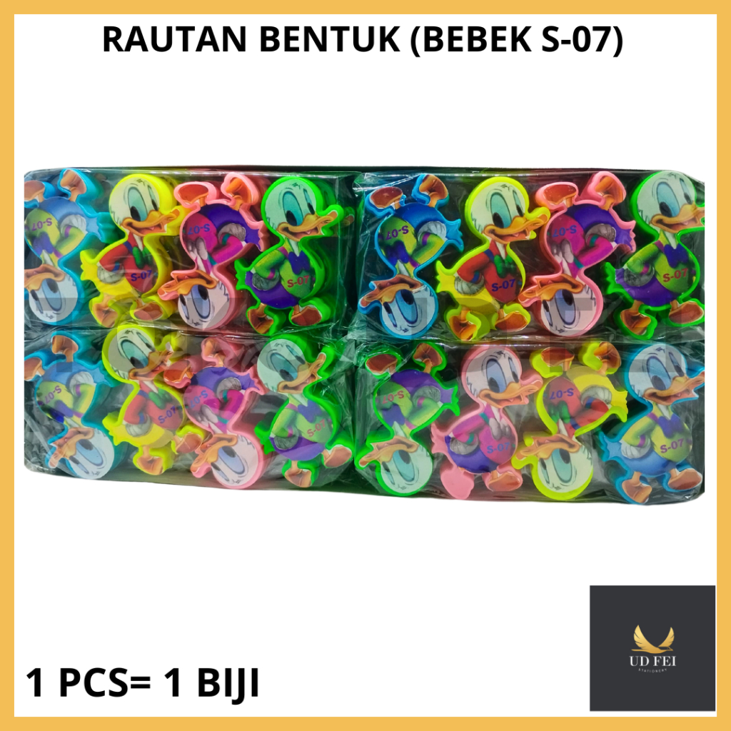 

(1 PCS=1 BIJI S-07 BEBEK) RAUTAN BENTUK/ OROTAN BEBEK/ OROTAN BENTUK BEBEK/ RAUTAN PENSIL / OROTAN PENSIL